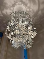 Hanglamp met zilverkleurig bloemblaadjes, Ophalen, Gebruikt