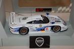 1:18 PORSCHE 911 GT1 LEMANS MOBIL1 #6 UT models WRH, Hobby en Vrije tijd, Modelauto's | 1:18, Verzenden, Zo goed als nieuw, Auto