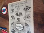Paginagrote Advertentie van Boldoot Sinterklaas 1952, Diversen, Sinterklaas, Ophalen of Verzenden, Zo goed als nieuw