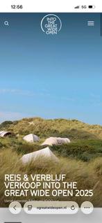 Gezocht: huurtent op Camping Stortemelk voor ITGWO 2026, Eén persoon