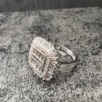 14k witgouden ring prachtig model nieuw, 20 of groter, Heer, Ophalen of Verzenden, Zo goed als nieuw