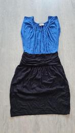 Zwart Blauwe Jurk Maat S Merk Casual Clothing, Blauw, Ophalen of Verzenden, Zo goed als nieuw, Maat 36 (S)