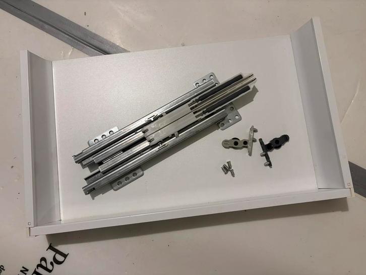 IKEA MAXIMERA Lade, laag, wit, 60x37 cm, Huis en Inrichting, Keuken | Keukenelementen, Zo goed als nieuw, Minder dan 100 cm, 50 tot 100 cm