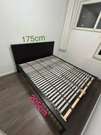 IKEA MALM Bed 160x200 en LONSET Slatted Bed Base, Huis en Inrichting, Slaapkamer | Bedden, Ophalen, Gebruikt, Tweepersoons, 200 cm