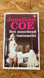 Jonathan Coe - Het moordend testament, Ophalen of Verzenden, Zo goed als nieuw, Nederland, Jonathan Coe