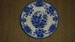 delfsblauw aardewerk wandbord, doorsnee 30cm, Antiek en Kunst, Antiek | Wandborden en Tegels, Ophalen of Verzenden