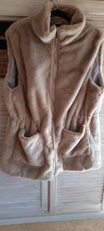 Superleuke bodywarmer mt 48, Kleding | Dames, Bodywarmers, Beige, Ophalen of Verzenden, Zo goed als nieuw, Maat 46/48 (XL) of groter