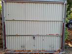 Kanteldeur garage, 211 cm hoog en 260 breed, Ophalen, Gebruikt, Garagedeur, 120 cm of meer