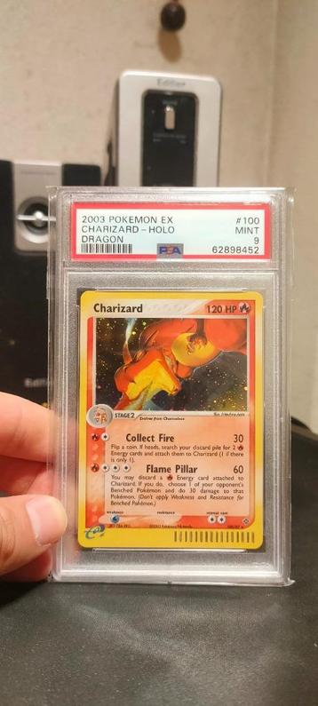 Charizard 100/97 PSA 9 EX Dragon 2003 Holo