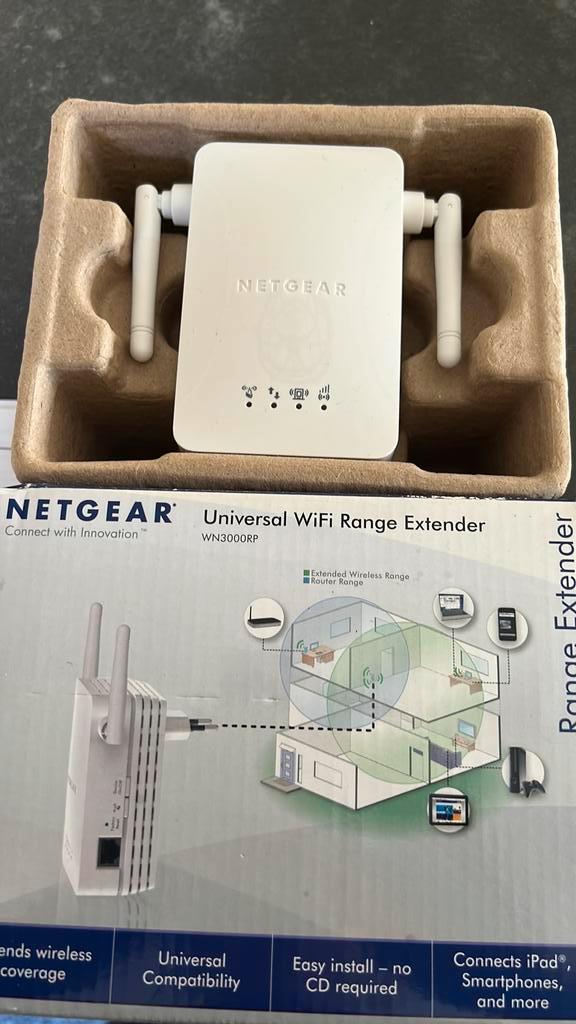 Netgear universal wifi extender, Computers en Software, WiFi-versterkers, Nieuw, Ophalen of Verzenden