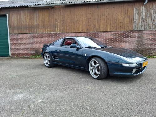 Toyota MR2 2.0 Twin CAM Gti-16 T-bar U9 1991 Groen, Auto's, Toyota, Particulier, MR2, Benzine, Coupé, Handgeschakeld, Origineel Nederlands