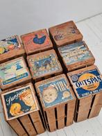 Vintage fruitkistjes, 9 stuks prijs per stuk, Gebruikt, Ophalen