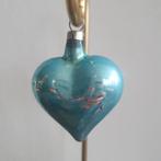 Kerstbal hart blauw, Gebruikt, ., Ophalen of Verzenden, .