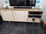 Dressoir ,salontafel en bijzettafels 4 stuks complete set, Ophalen, Zo goed als nieuw, 25 tot 50 cm