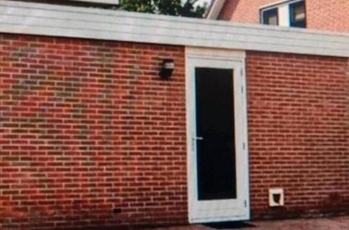 Goede Geïsoleerde hardhoutennbuitendeur, Doe-het-zelf en Verbouw, Deuren en Horren, Gebruikt, Buitendeur, 200 tot 215 cm, 80 tot 100 cm