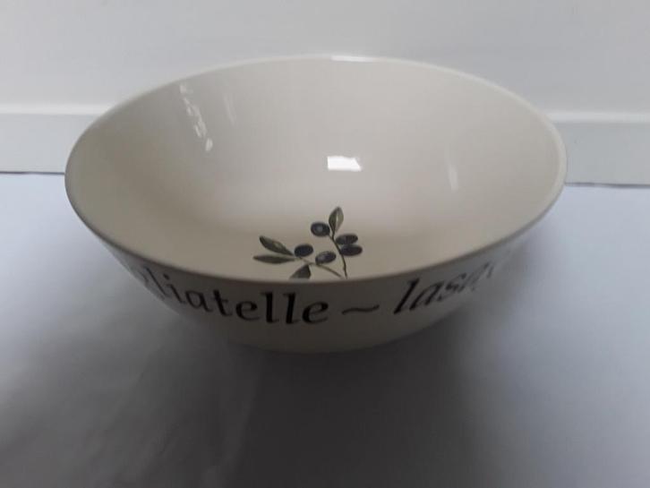 T.E.A.B. Pastaschaal Creative Tableware Italian, Huis en Inrichting, Keuken | Servies, Zo goed als nieuw, Schaal of Schalen, Overige stijlen