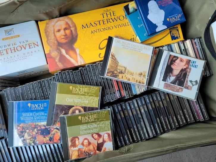 Grote privé collectie CD's oa klassiek, jazz, gospel, blues, Cd's en Dvd's, Cd's | Overige Cd's, Gebruikt, Ophalen