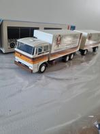 DAF Truck met aanhanger - Lion Car, Hobby en Vrije tijd, Modelbouw | Auto's en Voertuigen, Overige merken, Gebruikt, 1:50 of kleiner