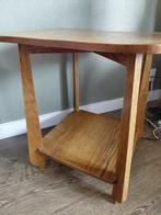 Amsterdamse School Eikenhouten Tafel, Ophalen, Gebruikt, Vierkant, 55 tot 75 cm