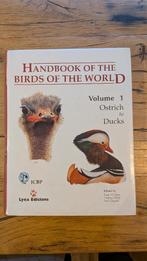 Handbook Birds of the World (HBW) vol. 1, Gelezen, Del Hoyo, Ophalen of Verzenden, Vogels