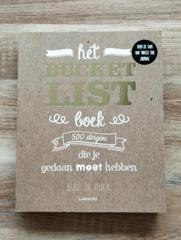 Het bucketlist boek - Elise de Rijck beschikbaar voor biedingen