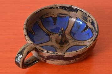 Retro vintage jaren 70 Potters Keramiek kandelaar / blaker beschikbaar voor biedingen