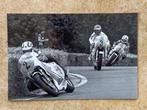 Org z/w foto 20x30 cm J Middelburg-B v Dulmen-W Hartog 1980, Verzenden, Nieuw, Motoren