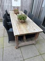 Net tuinmeubel, Tuin en Terras, Tuinsets en Loungesets, Ophalen, Gebruikt, Hardhout, 6 zitplaatsen