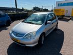 Honda Civic 1.4 I S 5DR 2002 Grijs, Auto's, Honda, Voorwielaandrijving, Zwart, 4 cilinders, Overige bekleding