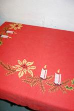 mid-century scandinavische kersttafelkleed * katoen, Ophalen of Verzenden, Kerst, Kerst@vintage.com, North pole