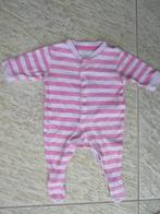 Pyjama pakje roze gestreept maat 50 / 56 boxpak, Kinderen en Baby's, Babykleding | Maat 50, Meisje, Ophalen of Verzenden, Zo goed als nieuw