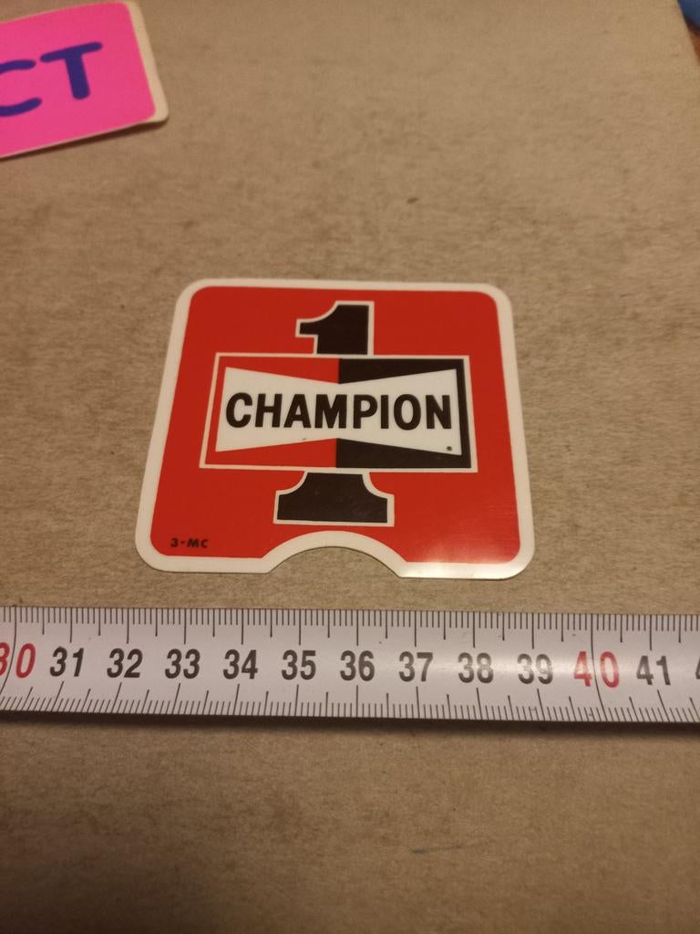 Champion, Verzamelen, Ophalen of Verzenden, Zo goed als nieuw