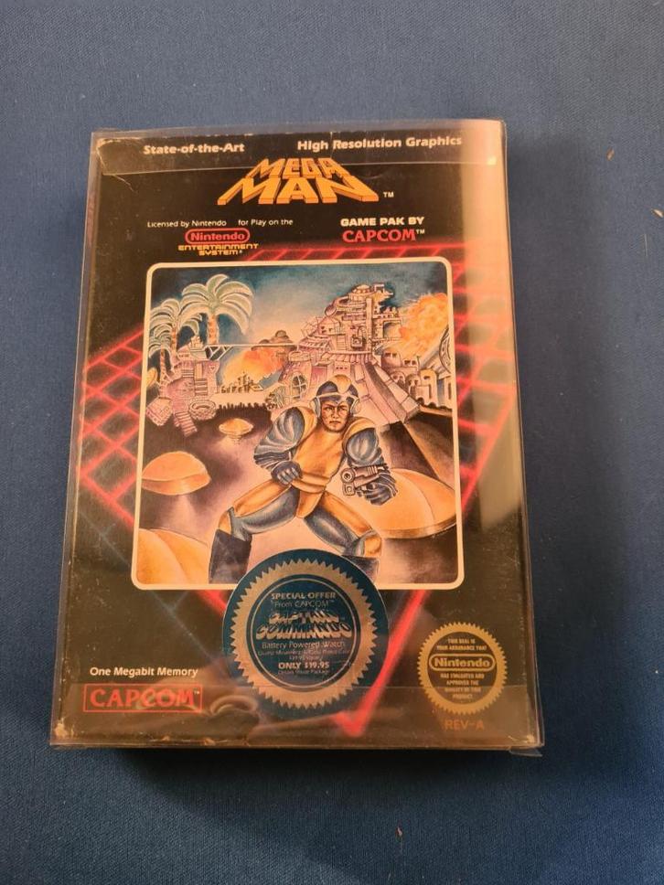 NES - Mega Man (Boxed) (NTSC), Hobby en Vrije tijd, Verzamelkaartspellen | Pokémon, Gebruikt, Verzenden