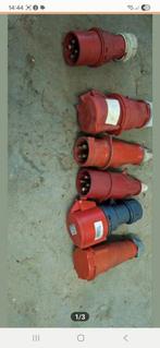 Stekker 4 polig 380/400 Volt ,  krachtstekker, Doe-het-zelf en Verbouw, Elektra en Kabels, Ophalen, Stekker