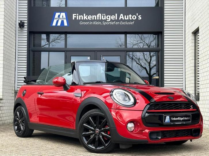 Mini Cabrio 2.0 Cooper S Chili F1 192 pk |Union Jack |Navi |, Auto's, Mini, Bedrijf, Te koop, Cabrio, ABS, Airconditioning, Bluetooth