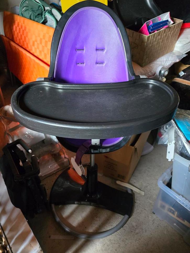 Bloom Fresxo 2 stuks, Kinderen en Baby's, Kinderstoelen, Gebruikt, Meegroeistoel, Aanschuifbaar, Afneembaar eetblad, Gordel(s)