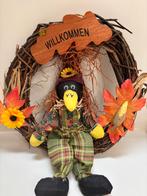 Herfstkrans met Decoratie, Ophalen of Verzenden, Zo goed als nieuw