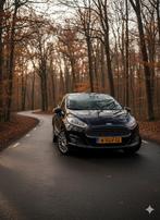 Ford Fiësta 1.0 titanium (motor revisie), Auto's, Voorwielaandrijving, Euro 5, Zwart, Origineel Nederlands