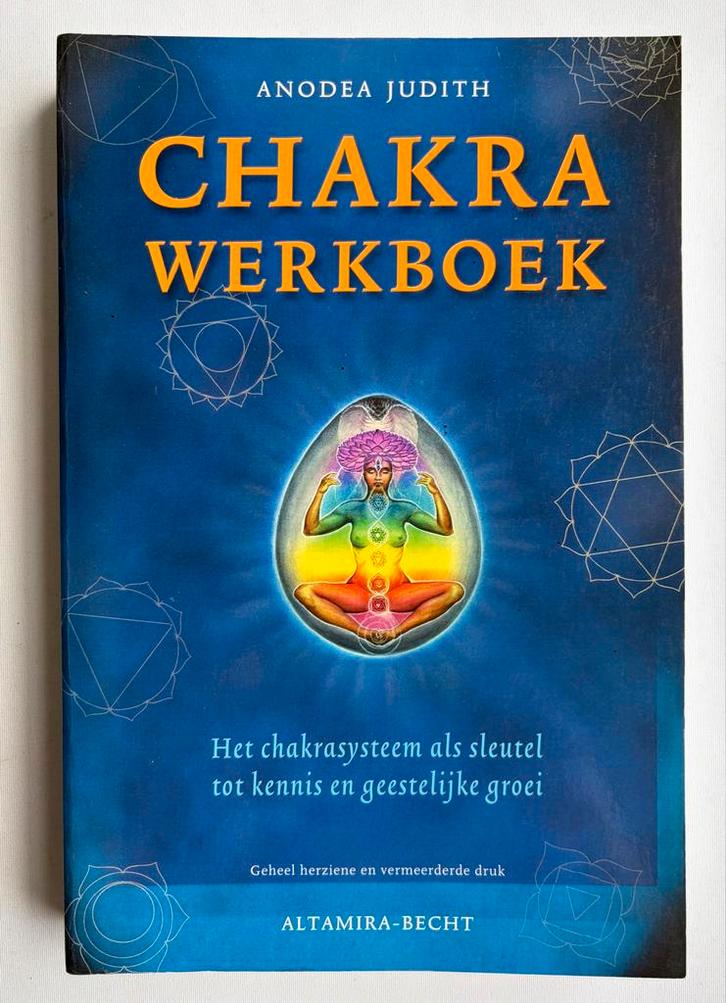 Chakra Werkboek - Anodea Judith, Boeken, Esoterie en Spiritualiteit, Zo goed als nieuw, Achtergrond en Informatie, Spiritualiteit algemeen
