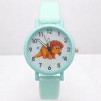 Nieuw kinder horloge Dino Mintgroen - Cadeautip, Meisje, Noekies.com, Nieuw, Groen