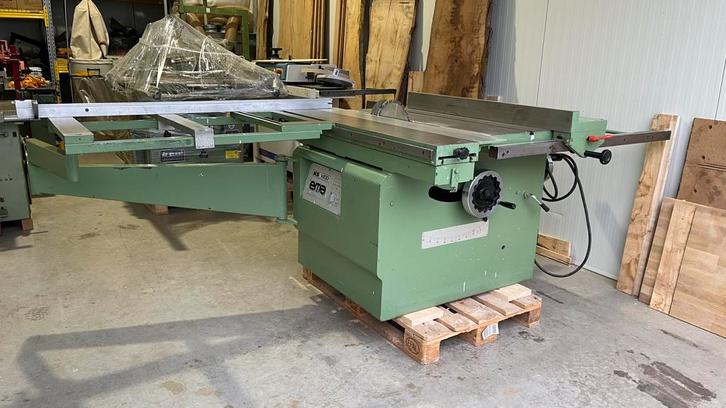 EMA KS1400 formaatzaag 5.5 pk 380v, Doe-het-zelf en Verbouw, Gereedschap | Zaagmachines, Ophalen of Verzenden