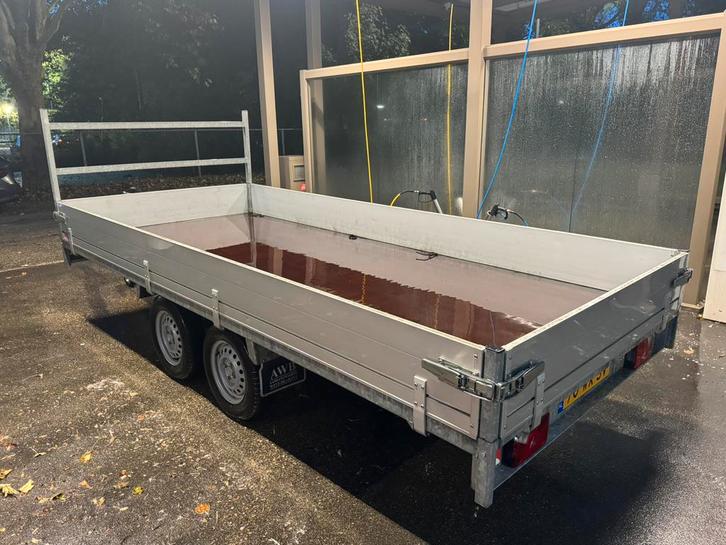 Anssems PSX 2000 KG 405x178 cm Plateauwagen / aanhangwagen., Auto diversen, Aanhangers en Bagagewagens, Zo goed als nieuw, Ophalen