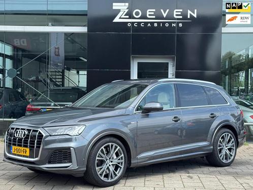 Audi Q7 55 TFSI e quattro Pro Line S, Auto's, Audi, Bedrijf, Te koop, Q7, 360° camera, 4x4, ABS, Achteruitrijcamera, Adaptive Cruise Control