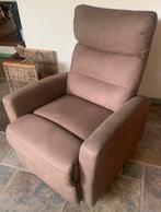 Leen bakker relax fauteuil, Huis en Inrichting, Ophalen, Zo goed als nieuw, Stof