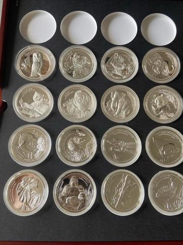 Bedreigde Dieren Munten Collectie beschikbaar voor biedingen