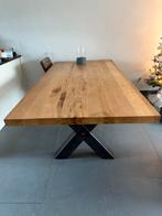 Houten Tafel, Ophalen, 100 tot 150 cm, Eikenhout, 200 cm of meer