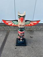 Tiki totempaal 1 meter, unieke eye-catcher, Western Deco, Ophalen of Verzenden