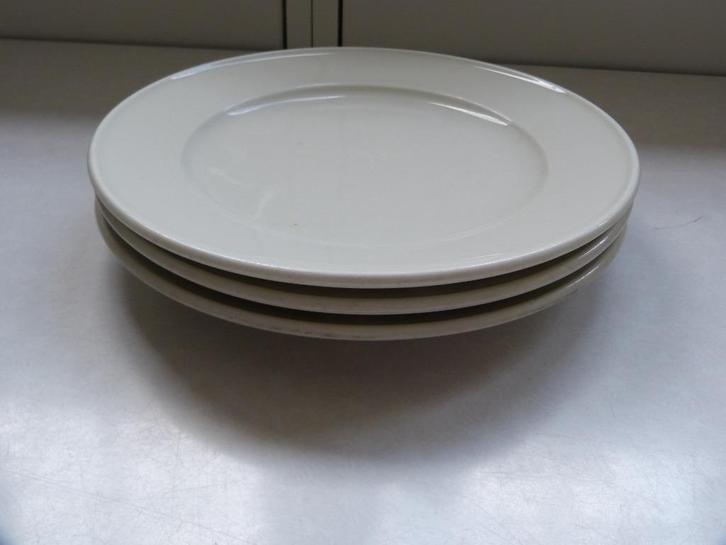 Bavaria Germany Bauscher Weiden 3 stuks ontbijtborden platte, Huis en Inrichting, Keuken | Servies, Gebruikt, Bord(en), Overige stijlen