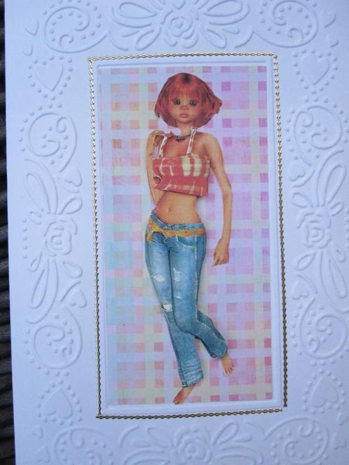Originele nostalgische- en puberkaarten (3D), Hobby en Vrije tijd, Kaarten | Zelfgemaakt, Nieuw, Man of Vrouw, Ophalen