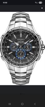 Seiko Coutura Radio Sync Solar Horloge, WR 100mtr....., Sieraden, Tassen en Uiterlijk, Horloges | Heren, Staal, Polshorloge, Ophalen of Verzenden